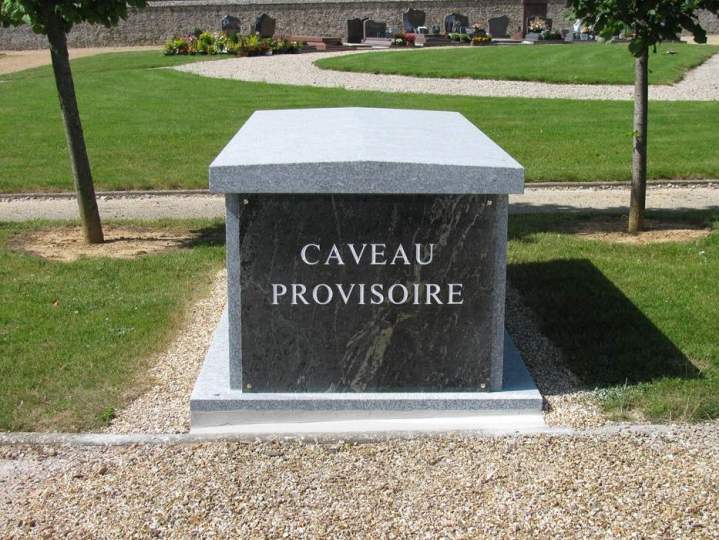 Construction de caveaux provisoires Senonches